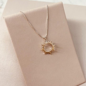 CL PRATA SOL ZIRCONIA