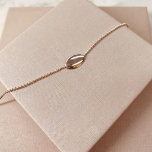 PL PRATA BOLINHAS CHAPA OVAL