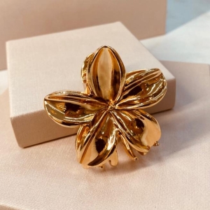 PRENDEDOR OURO FLOR