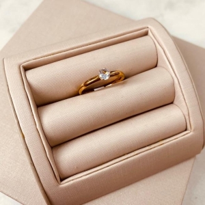 AN AÇO OURO SOLITÁRIO