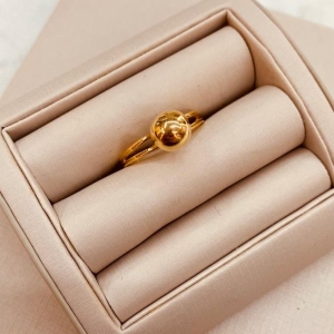 AN OURO SOLITÁRIO CAIXA ALTA MEIA BOLA