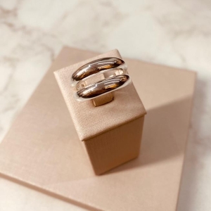 AN PRATA DUPLO ARO LISO