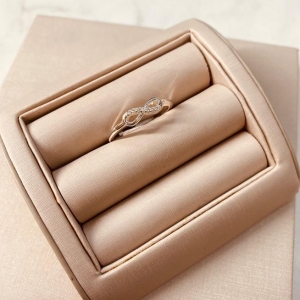 AN PRATA INFINITO LISO E MICRO CRAVEJADO