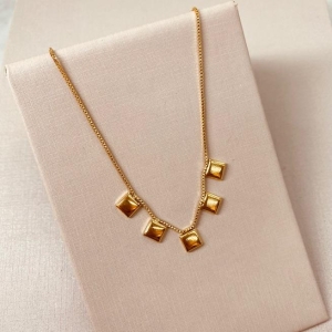 CK OURO QUADRADOS LISOS