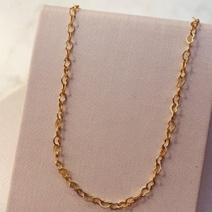 CR OURO CORAÇÕES 35CM 3MM