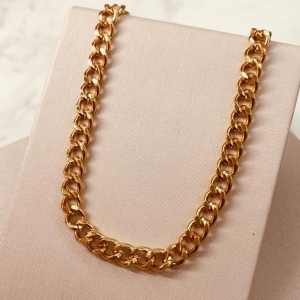 CR OURO GRUMET 40CM 5MM