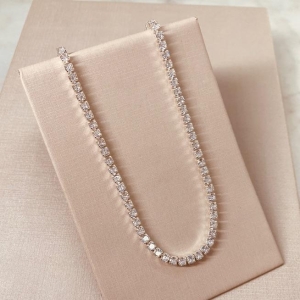 CR PRATA RIVIERA CRISTAL 3MM