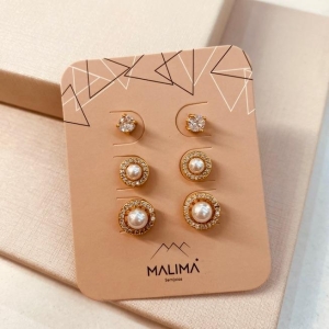 TR OURO PEROLA ZIRCONIAS EM VOLTA