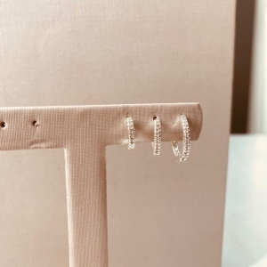 TR PRATA ARGOLA FINA MICRO CRAVEJADA