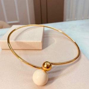 ARO OURO BOLA LISA E BOLA G OFF WHITE