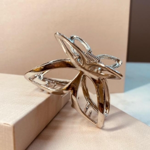 PRENDEDOR DE CABELO PRATA BORBOLETA