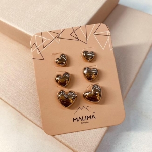 TR PRATA CORAÇÃO LISO