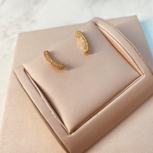 BR OURO EARCUFF MICRO CRAVEJADO