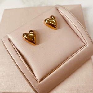 BR OURO CORAÇÃO LISO