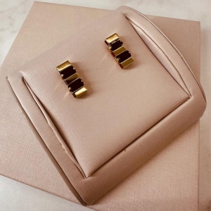 BR OURO E BAGUETE NEGRA