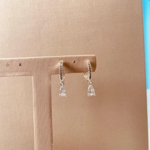 BR PRATA ARGOLA MICRO CRAVEJADA PG GOTA G