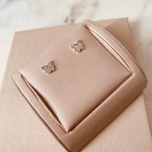 BR PRATA BORBOLETA MICRO CRAVEJADA