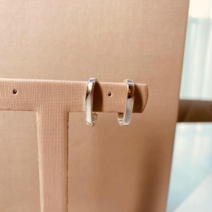 BR PRATA EARHOOK LISO FINO