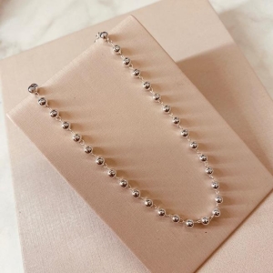 CK PRATA BOLAS LISAS