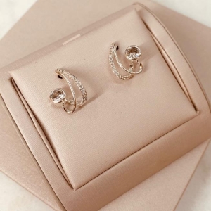 BR PRATA COM ZIRCONIAS E PONTO E LUZ