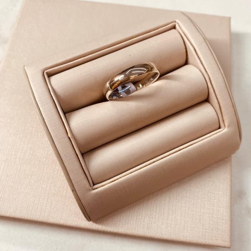 ALIANÇA PRATA 925 LISA 4MM