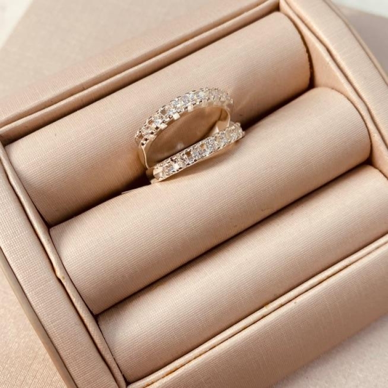 APARADOR PRATA 7 ZIRCONIAS 2MM