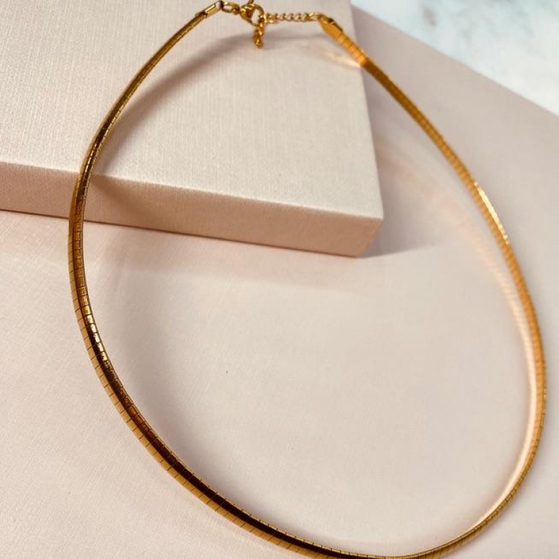 ARO AÇO DOURADO MALHA MALEAVEL