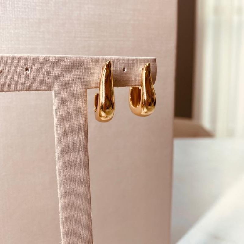 BR OURO ARGOLA ANZOL LISO