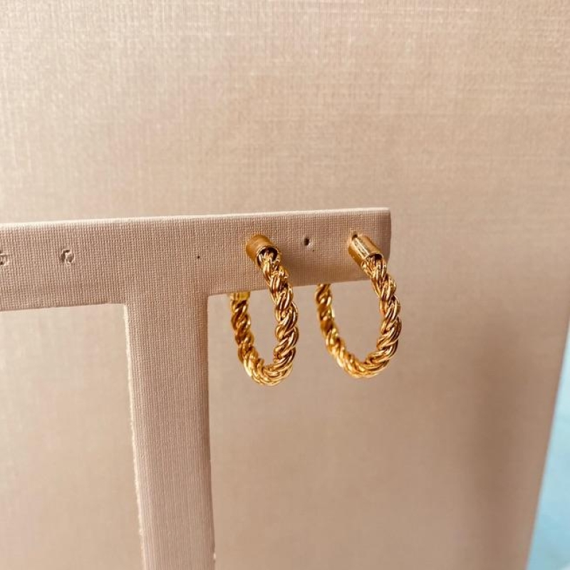 BR OURO ARGOLA CORDÃO BAIANO P