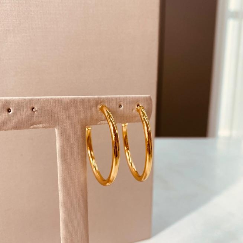 BR OURO ARGOLA FINA 2MM 3,2CM