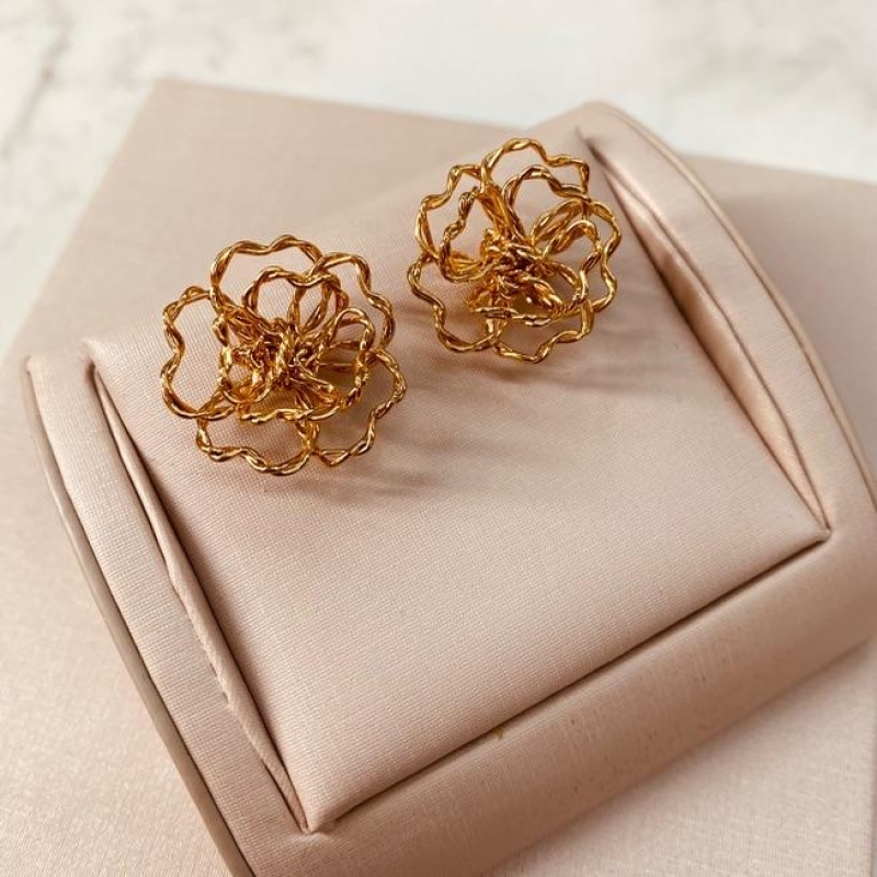 BR OURO FLOR ARABESCO