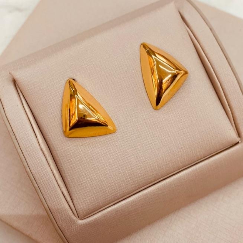 BR OURO LISO TRIANGULAR