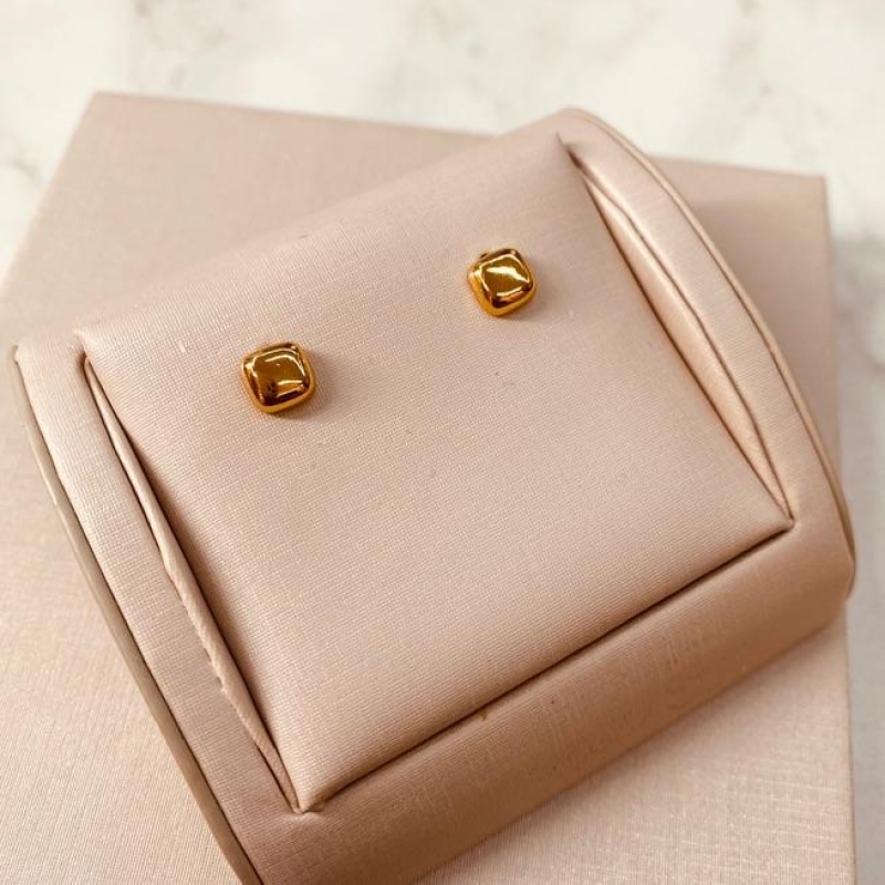 BR OURO QUADRADO LISO