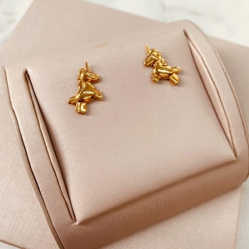 BR OURO UNICORNIA LISO