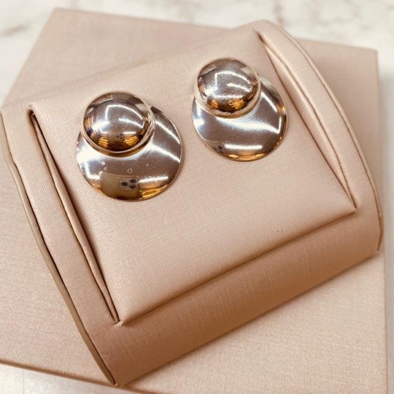 BR PRATA 2 BOTÕES LISOS