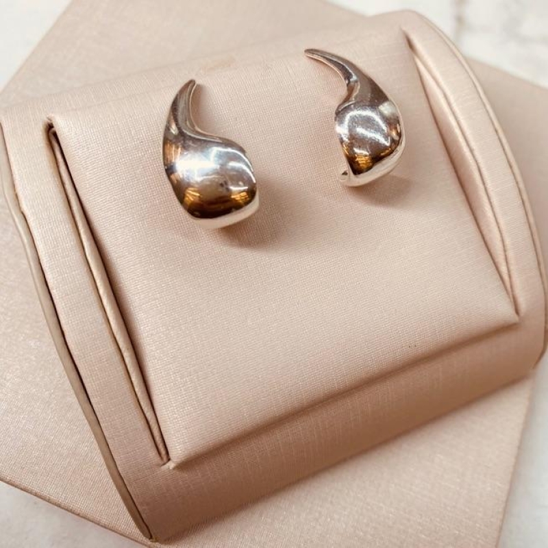 BR PRATA ARGOLA GOTA ORGANICA