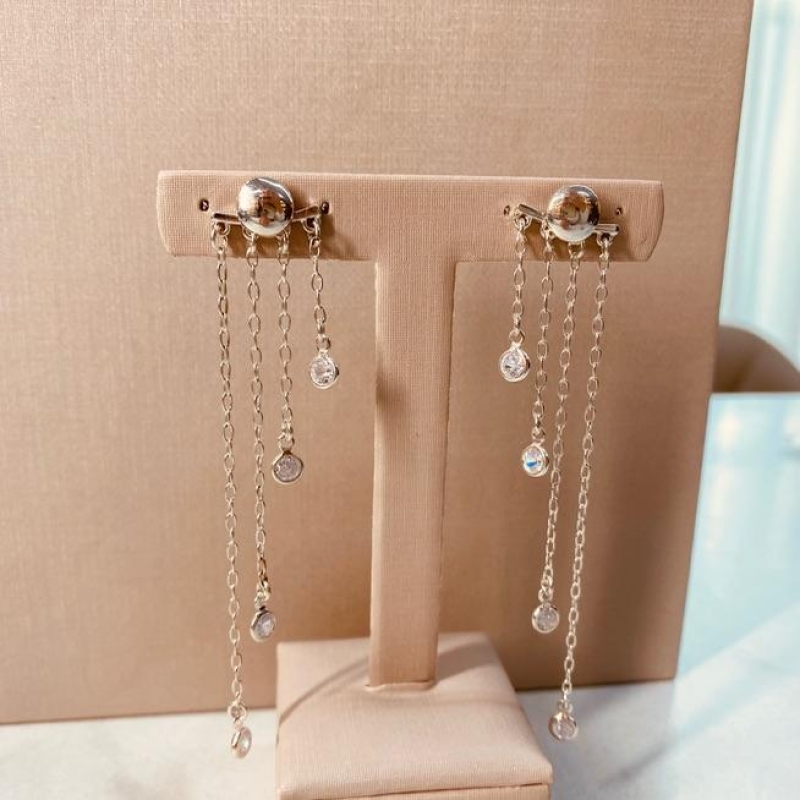 BR PRATA BASE LISA ZIRCONIAS PENDURADAS