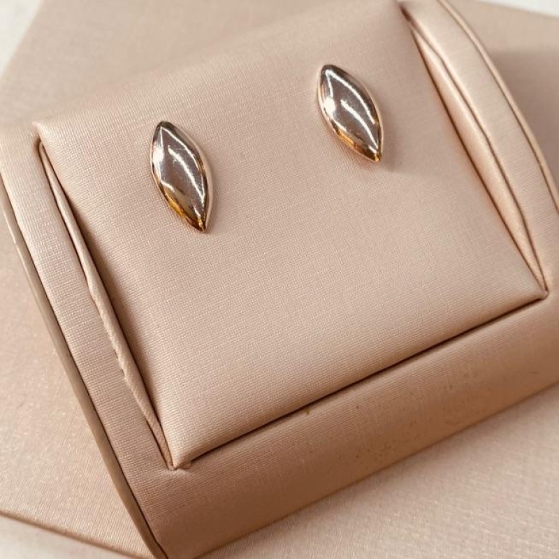 BR PRATA BOTÃO COMPRIDO LISO P