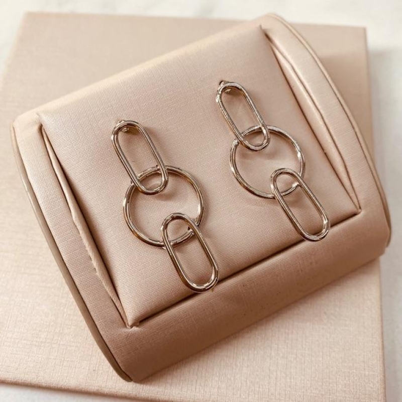 BR PRATA OVAL CIRCULO OVAL