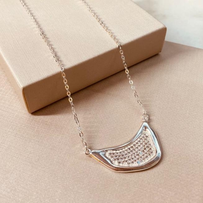 CL PRATA ORGANICO MICRO CRAVEJADO