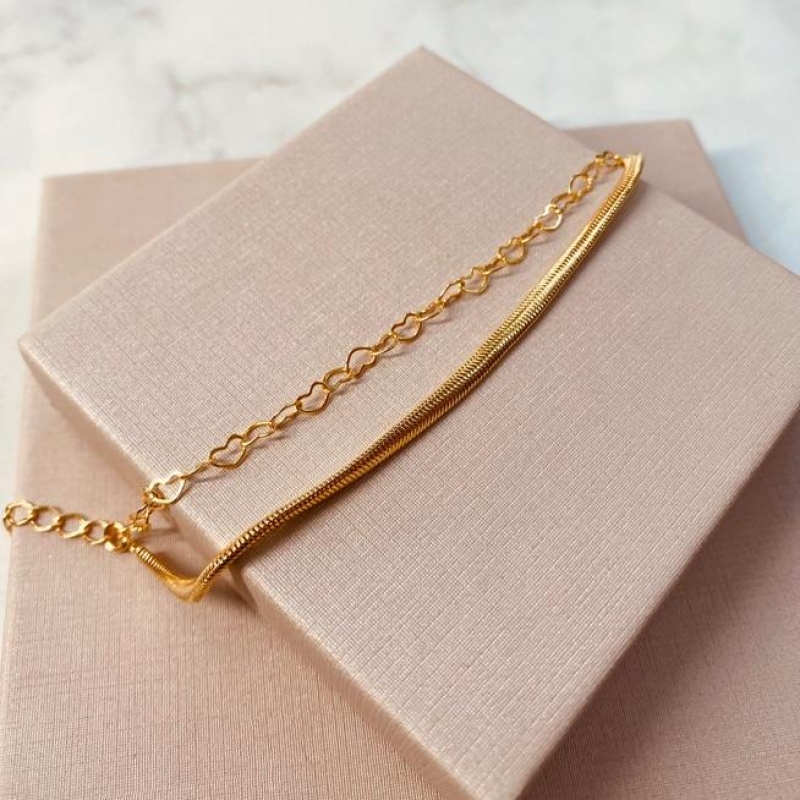 PL OURO FIO ALEMÃO E CORAÇÕES