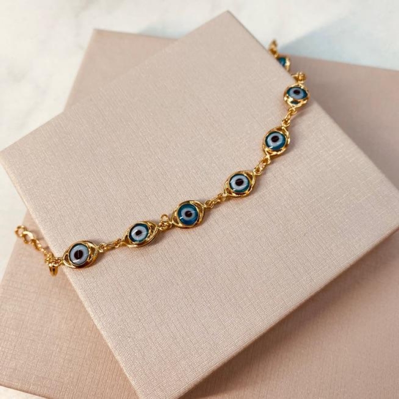 PL OURO OLHO GREGO DETALHE EM VOLTA