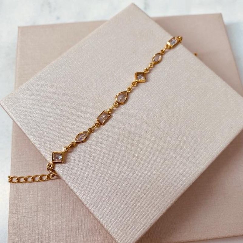 PL OURO ZIRCONIAS BAGUETE NAVETE