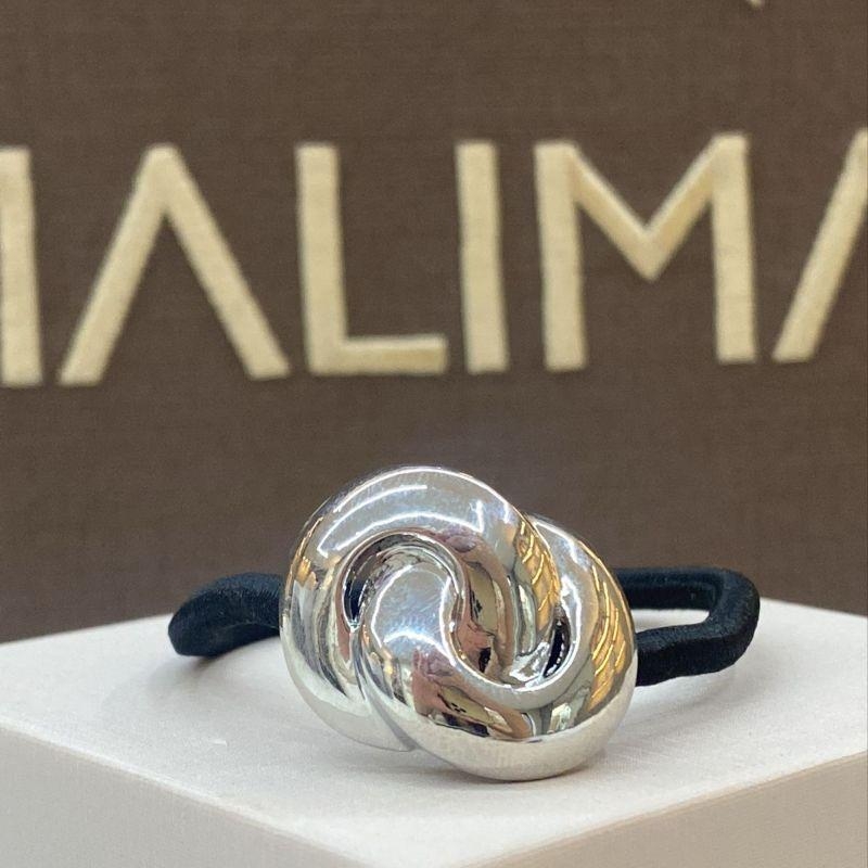 PRENDEDOR DE ELASTICO PRATA