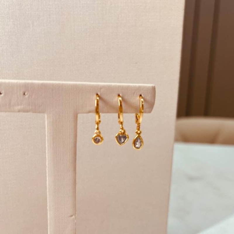 TR OURO ARGOLA FINA PG ZIRCONIA