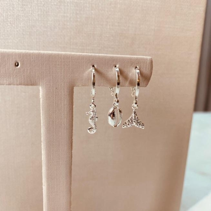 TRIO PRATA ARGOLAS PRAIEIRA