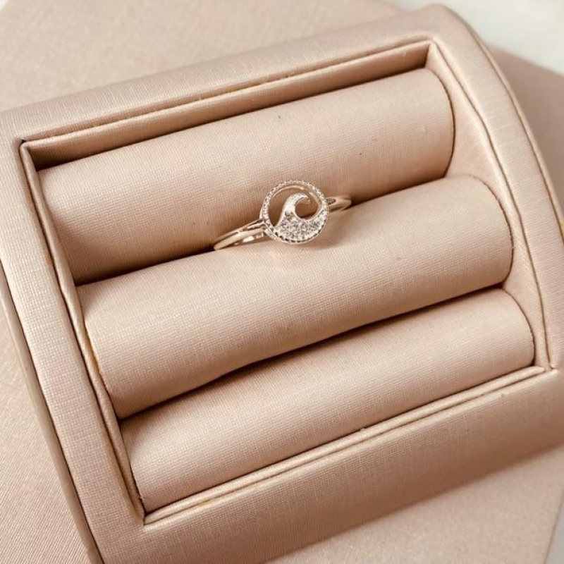 AN PRATA CIRCULO ONDA MICRO CRAVEJADO