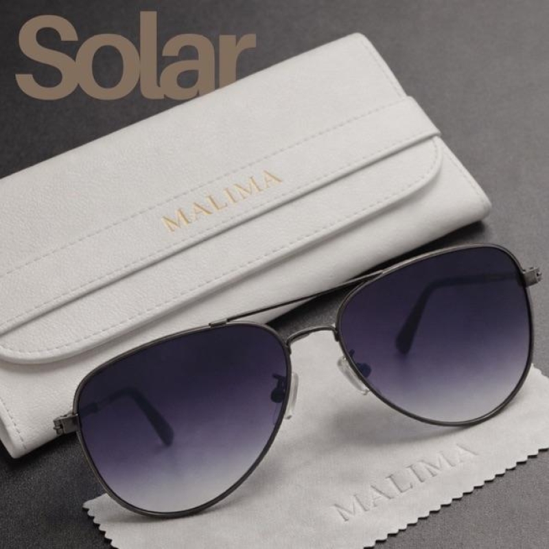 ÓCULOS AVIADOR PRETO DEGRADÊ