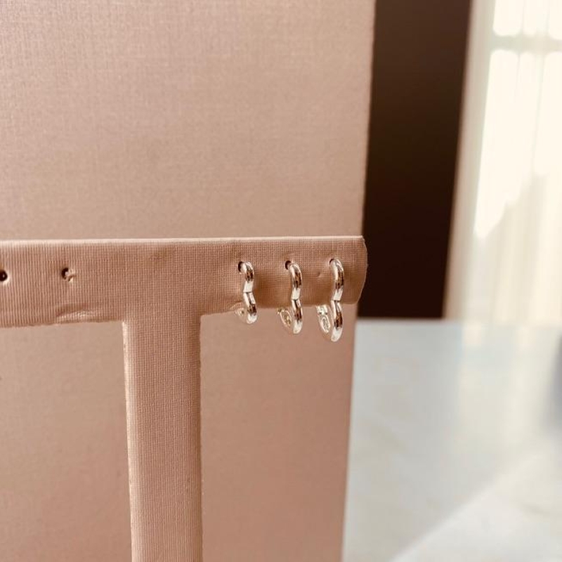 TR PRATA ARGOLA CORAÇÃO FINA