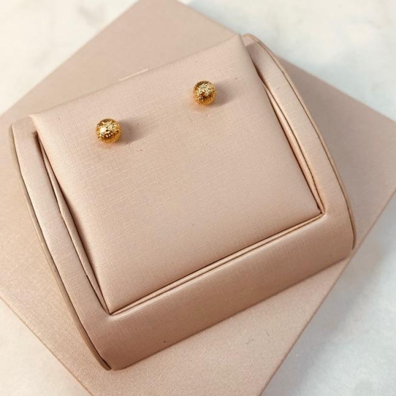 BR OURO BOLA DIAMANTADA 5MM